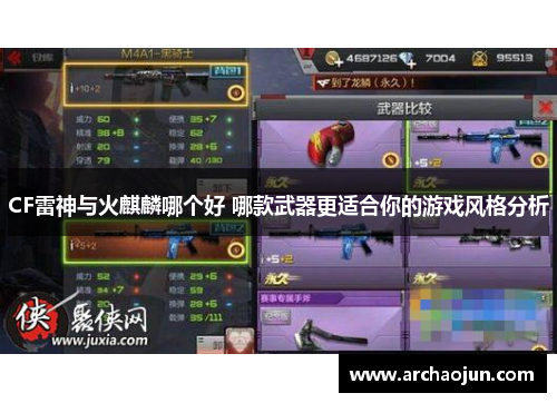 CF雷神与火麒麟哪个好 哪款武器更适合你的游戏风格分析